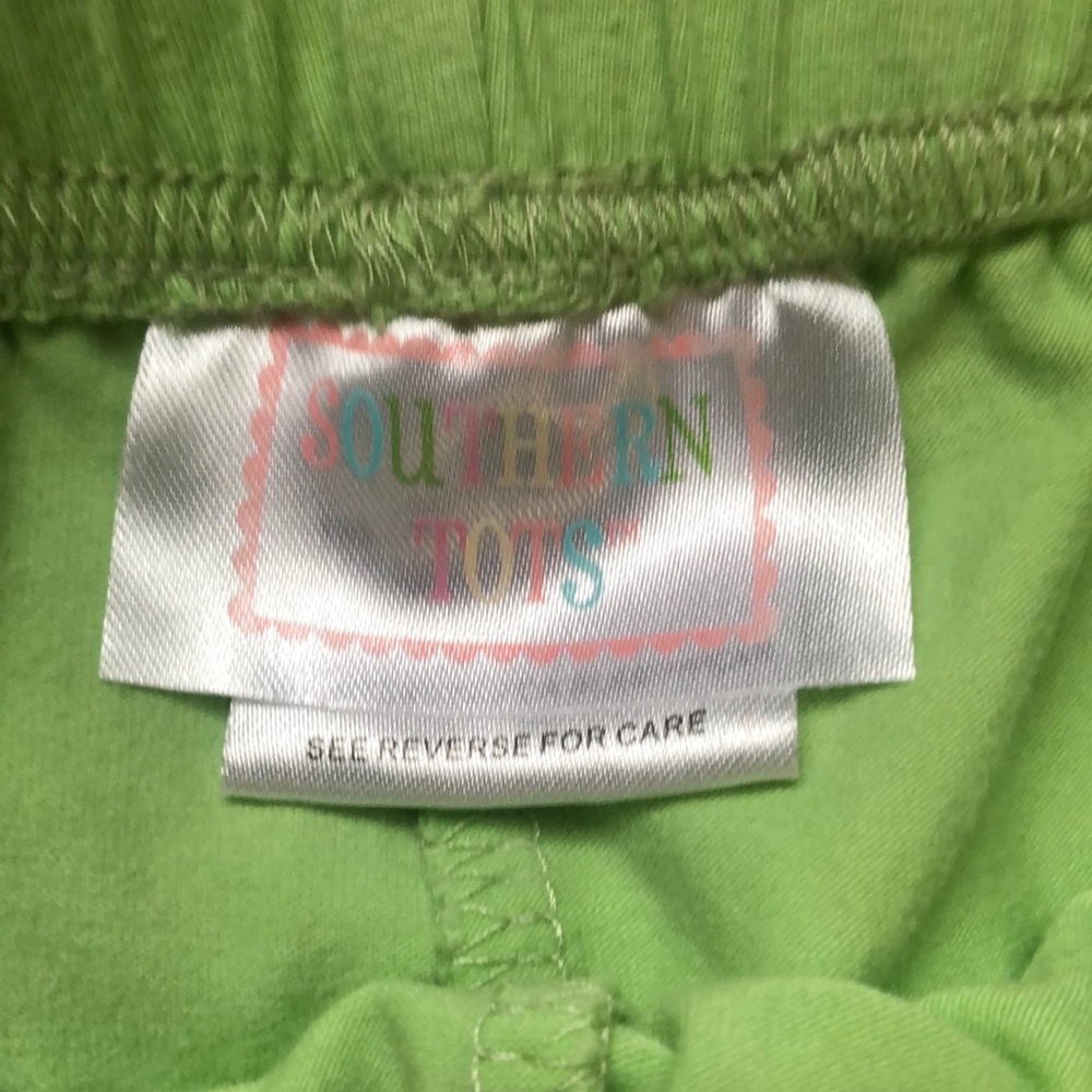 Lime Green Ruffles - Picture 3 of 3